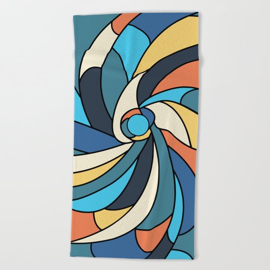 COLOR EXPLOSION Beach Towel