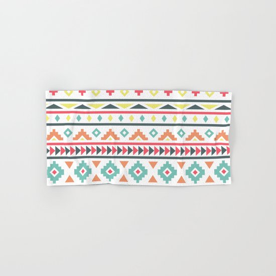 Aztec Pattern Hand & Bath Towel