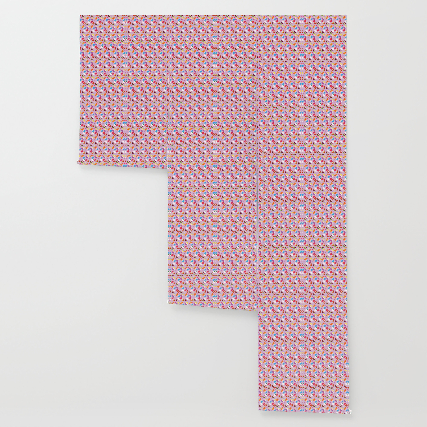 Polly Pocket Pattern Wallpaper By Guzel Society6