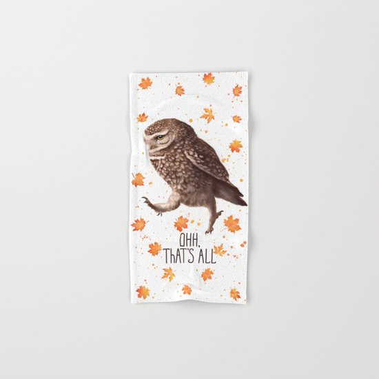 Owl ohh, that's all Hand & Bath Towel