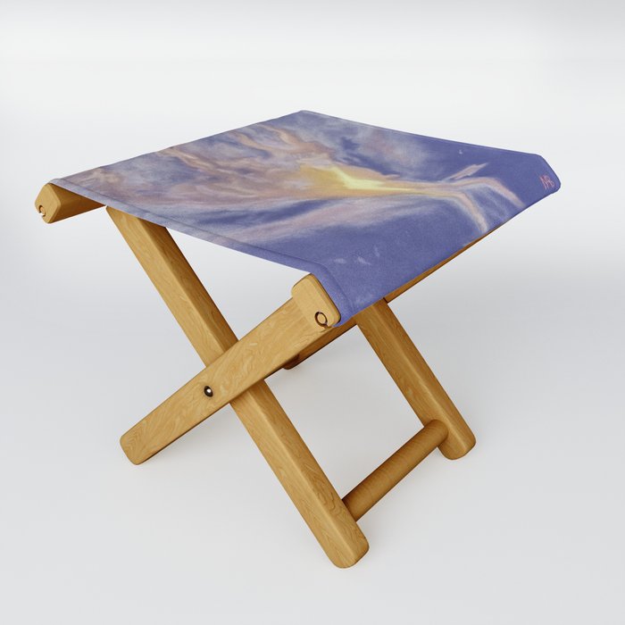 FIERY HEAVENS - Clothing Folding Stool