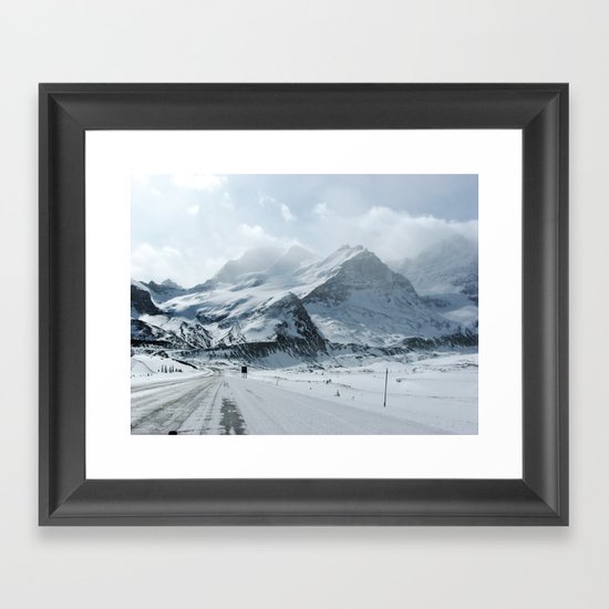 Icefield Framed Art Print