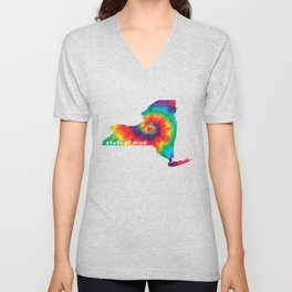 New York State of Mind V Neck T Shirt