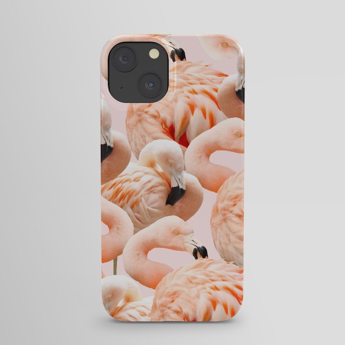 Flamingo Blush #society6 #decor #buyart #flamingoart iPhone Case