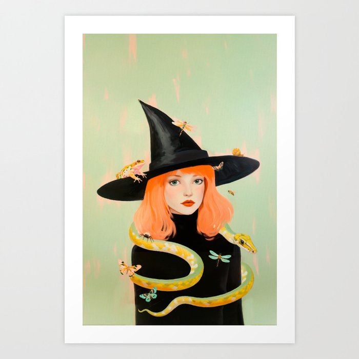 A Complex Witch Art Print