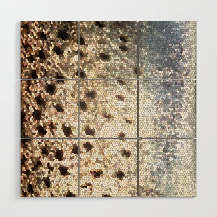 Trout Scales Wood Wall Art