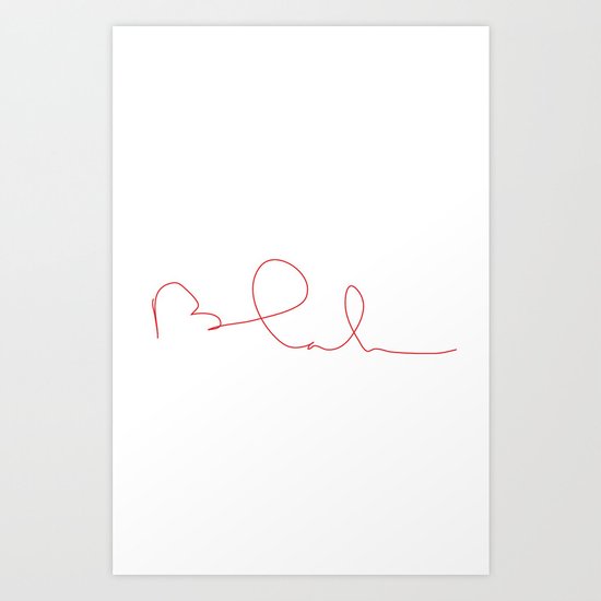 blah... Art Print