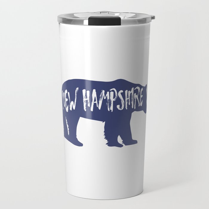 New Hampshire Bear Travel Mug