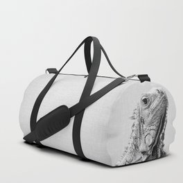 Iguana - Black & White Duffle Bag