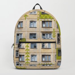 Your average block Backpack | Pattern, Urban, Graphicdesign, Soviet, Ecology, Socialist, Urbanist, Eco, Digital 