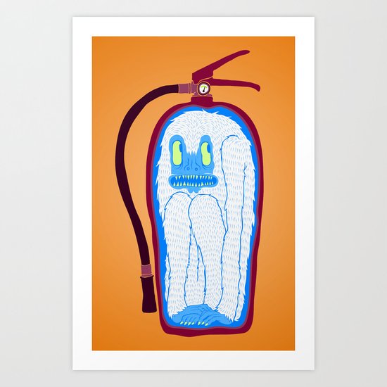 Vans & Color Magazine Art Print