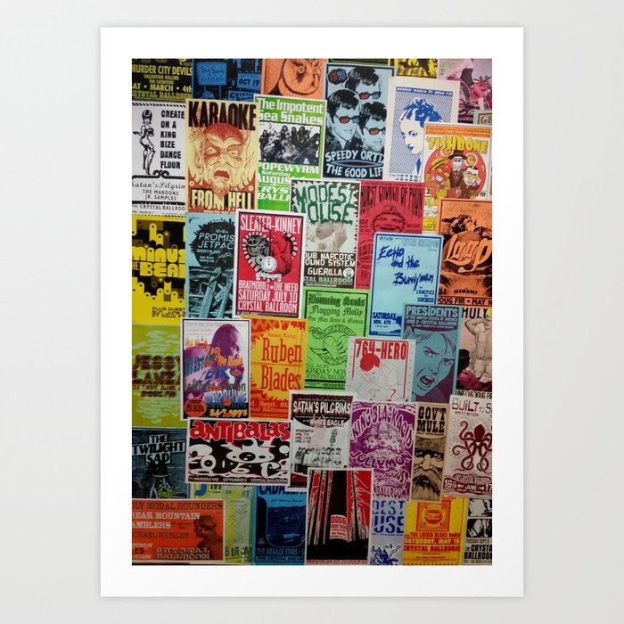 Rock Band Posters: Art, Prints & Wall Art