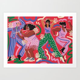 Party 2 Art Print