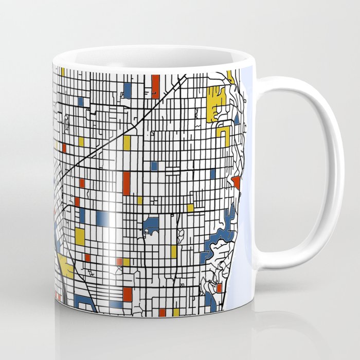 Seattle Mondrian Coffee Mug