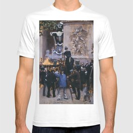 Jean Beraud - Les funerailles de Victor Hugo, place de l'Étoile (1er juin 1885) T-shirt