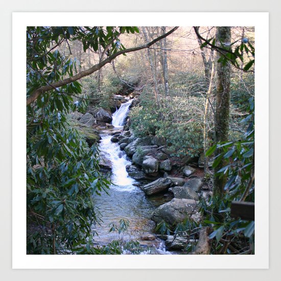 Blue Ridge Mt. NC Art Print