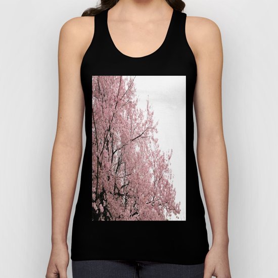 cherry blossoms Unisex Tank Top