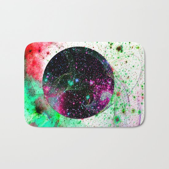 Hole In The Space-Time Fabric Bath Mat