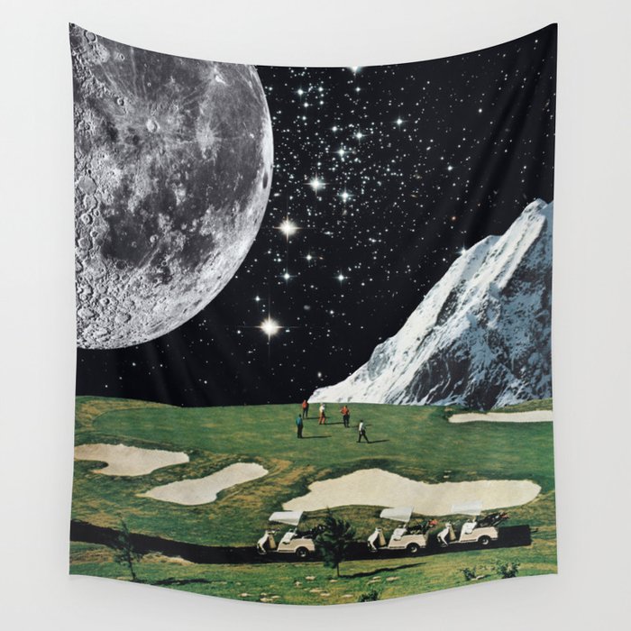 Supermoon Wall Tapestry