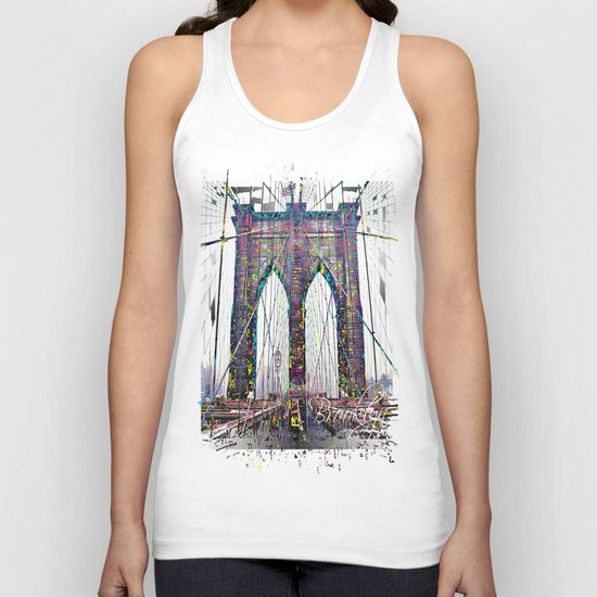 brooklyn bridge Unisex Tank Top