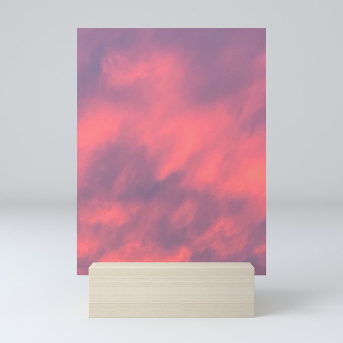 Sunset sky Mini Art Print