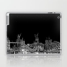 London skyline Night Stars Laptop & iPad Skin