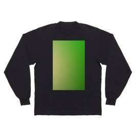 30 Green Gradient Background 220713 Minimalist Art Valourine Digital Design Long Sleeve T-shirt