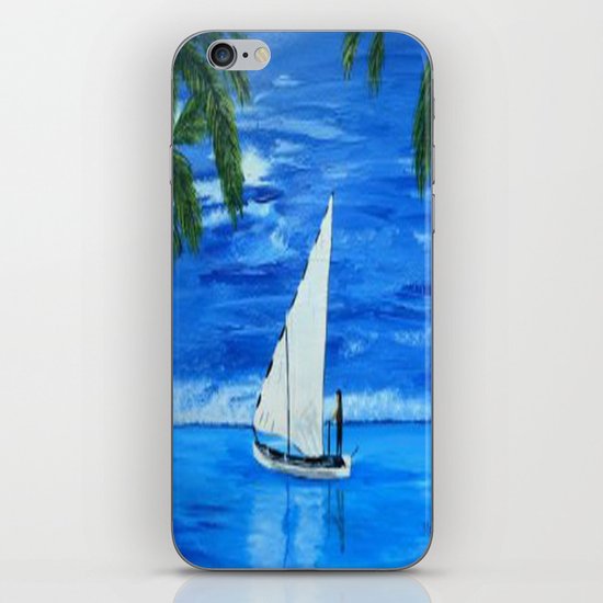 Sailing a way iPhone & iPod Skin