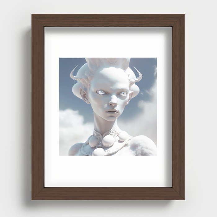 The Concept of God  Recessed Framed Print
