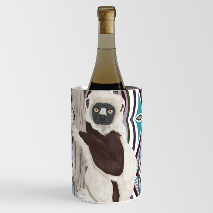 Sifaka lemur Wine Chiller