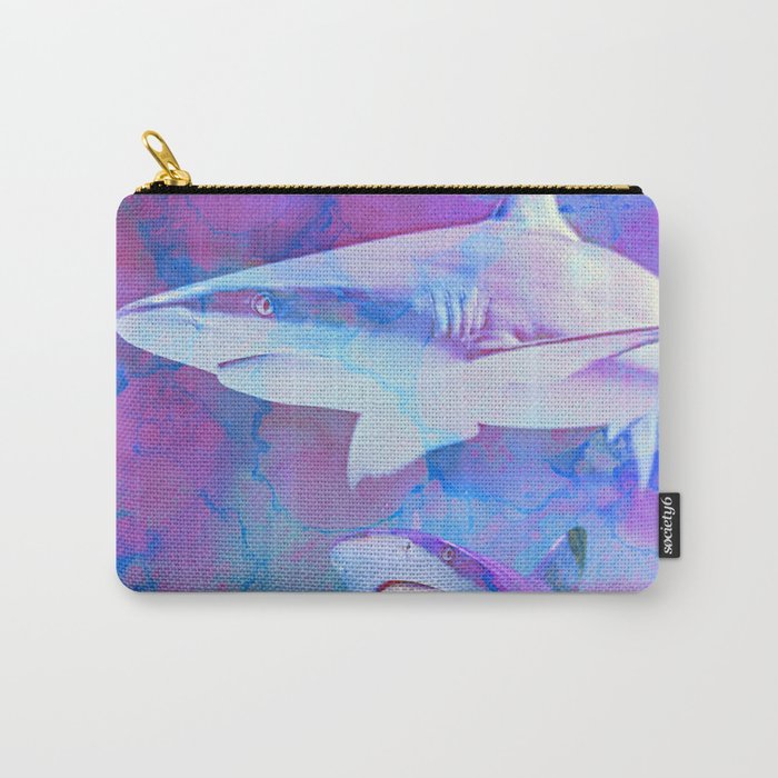 Hippy Sharks Carry-All Pouch