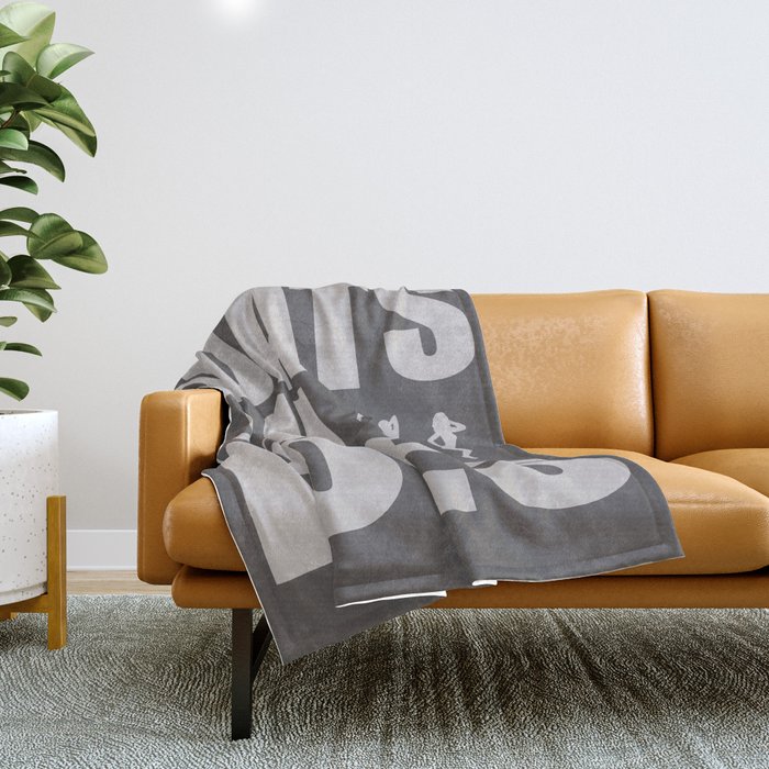 Boats N Hoes Throw Blanket by DirtyAngelFace Society6