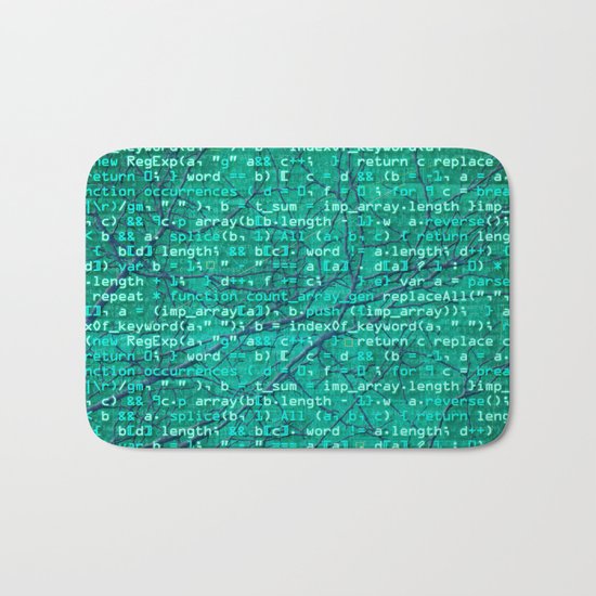 code_forest Bath Mat