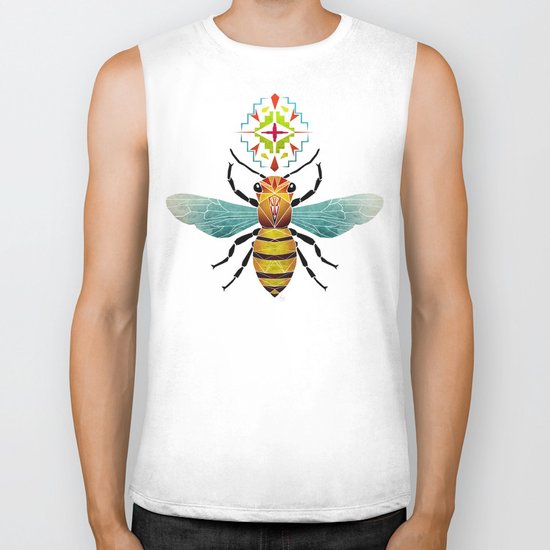 bee Biker Tank