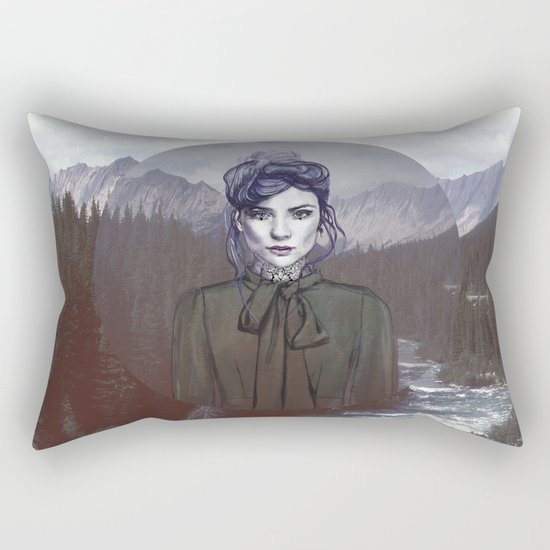 Purple Sky Rectangular Pillow