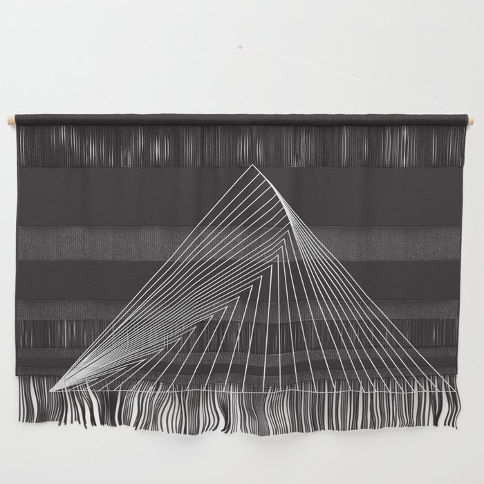 The Magnificent White Stripe No. 12 Wall Hanging