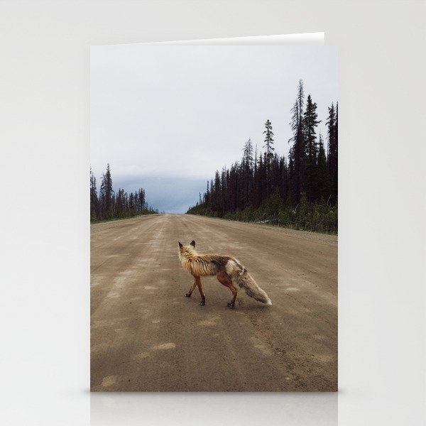 Road Fox Stationery Cards