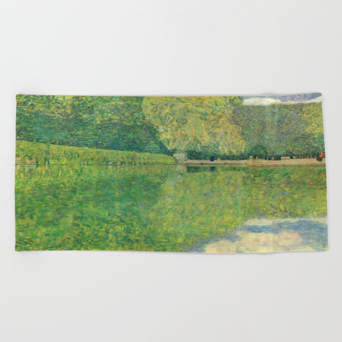 Gustav Klimt - Park of Schönbrunn Beach Towel