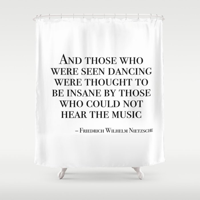 Those who were seen dancing Shower Curtain