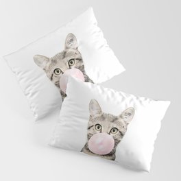 Cat Bubblegum  Pillow Sham