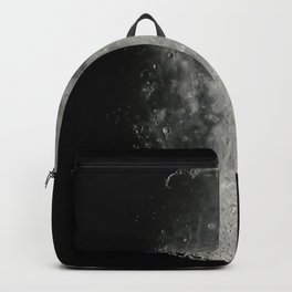 Full Moon close up with craters  Backpack