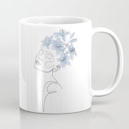 Blue Lily Beauty Mug