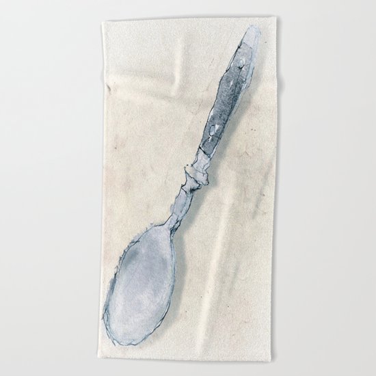 from my silverware box II Beach Towel