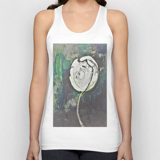 Golden Rose Acrylic Icey Green Mint Chocolate Chip Unisex Tank Top
