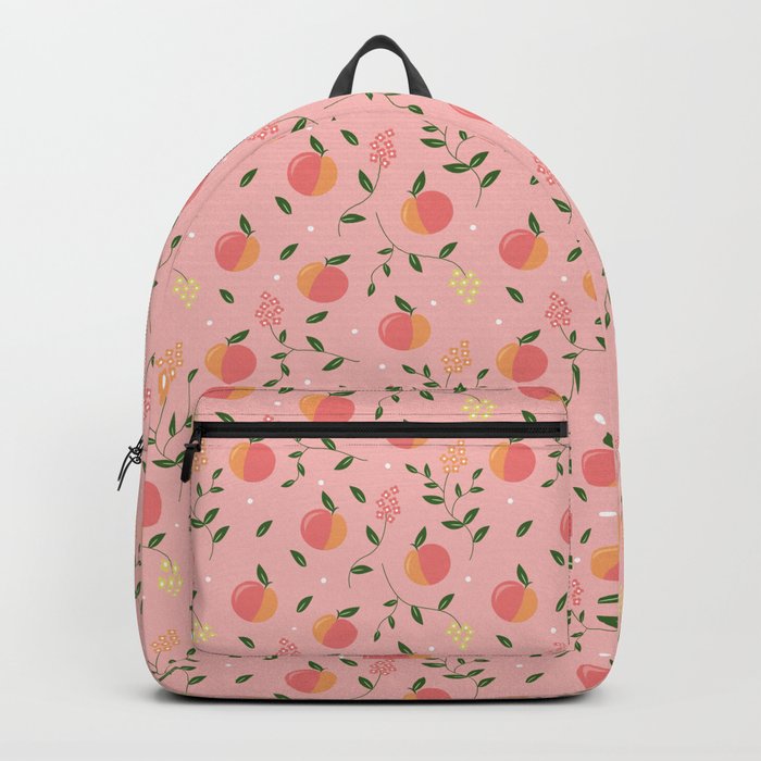 Peachy pattern Backpack