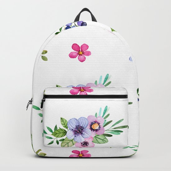 Bright Flowers Backpack