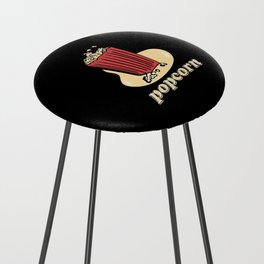 Classic Cartoon Popcorn Counter Stool