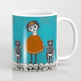 Day of the Dead Cats Mug