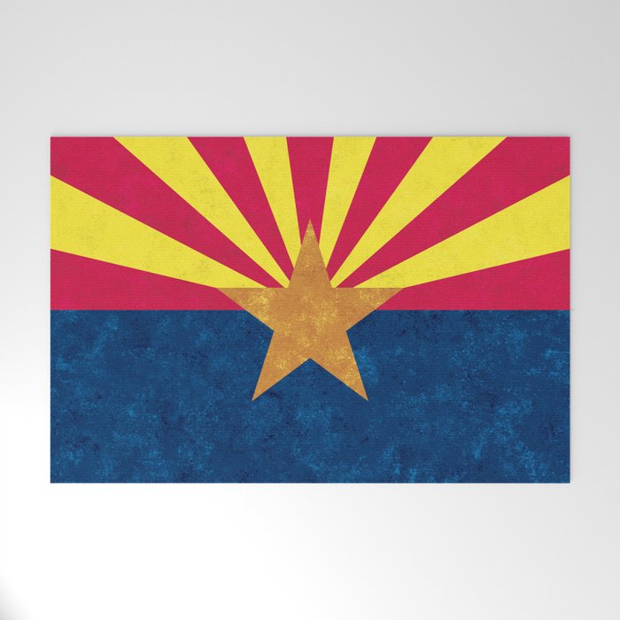 Arizona State Flag Welcome Mat