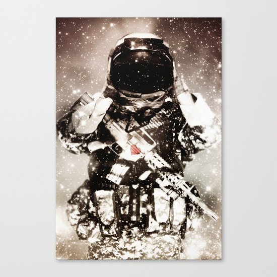 Over the Moon Canvas Print